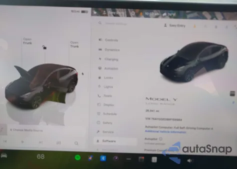 2024 Tesla Model Y Long Range Dual Motor All-Wheel Drive/Rwd из США, поврежденный, VIN 7SAYGDED8RF156984